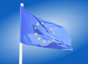 EU-Flagge an Fahnenmast